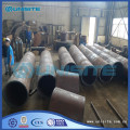 Dredge wear resistant steel pipes