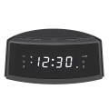 Hot Sale Dual-Alarm Snooze Large LED Display Digital Radio Talking Alarm Clock with FM Radio