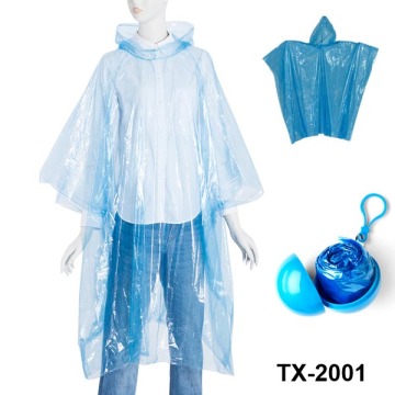 Brinde promocional PE Rain Poncho in Ball