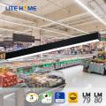 perfil colgante mercado de luz lineal led