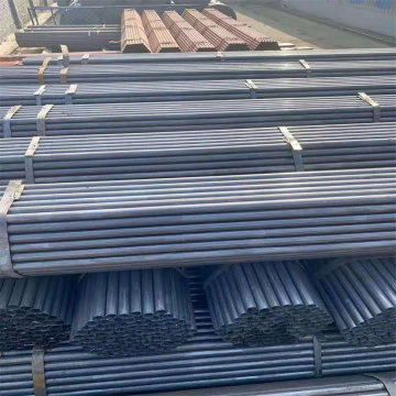 MS Carbon Welded Steel Pipe Spray Painting