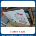 Wall Mounted PVC Boards with Plastic Frame Edge