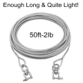 Dog Runner Cable for Outdoor