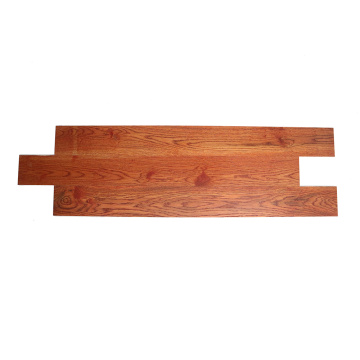 Red brown oak solid wood composite SPC flooring