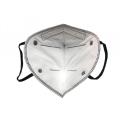 Masque de protection pliable noir FFP2 Respirator 3D