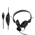 USB Headset for Call Center Office PC Calls