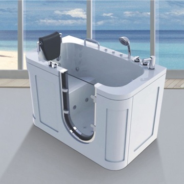 Caminhada para desativar na banheira Walk in Garden Tub Freestanding Walk in Bathtub para adulto