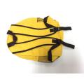 Practical yellow casual backpack