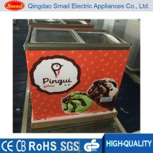 200L Chest Type Ice Cream Display Freezer