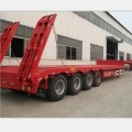 4 axles 40ton low bed semi trailer