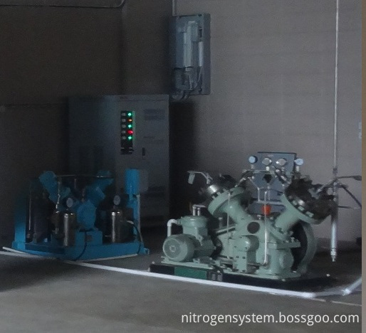 High Pressure Diaphragm Oxygen Compressor Site