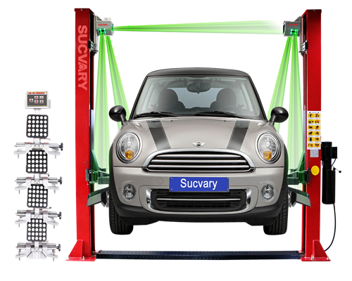 Wheel Alignment with All Vehicle Database