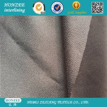 Woven Fusible Waterjet Interlining 70GSM with Pes Coating