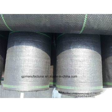 70G / M2, 75G / M2, 80G / M2 / 90G / M2 Geotextil tejida PP / estera anti de la mala hierba