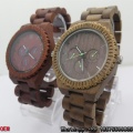 Top Quality Black Walnut-Wood Assista Quartz Relógios Hl17