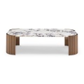 mobilier moderne de table à manger en marbre MDF