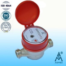 Single Jet Dry Type Brass Body Hot Water Meter