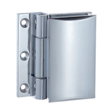 Zinc Curved Wall to Glass Hinge