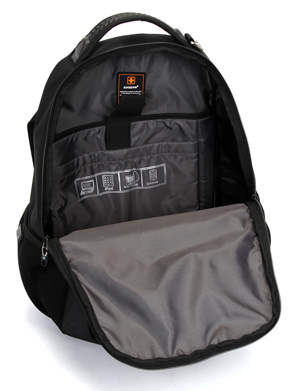 Multi-compartment laptop backpack