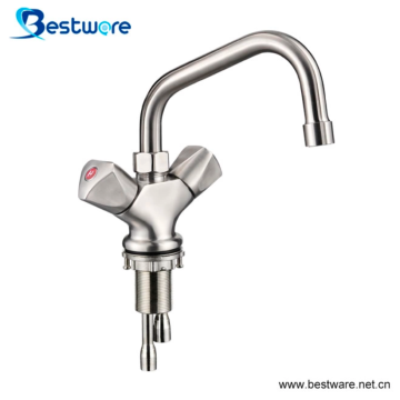 Double Handle Single Hole Kitchen Basin Faucet