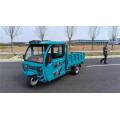 Fully enclosed passenger-pulling tricycle