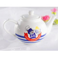 Customized Design porcelain Tea Pot