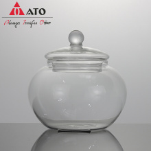 ATO Food Storage Dry Goods Household Kitchen Container Lid Sealing Storing Easy Clean Snacks glass jar