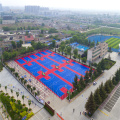 PP Court Tile Floors for Outdoor Basketball Court