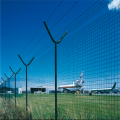 Professional PVC coated welded airport fence