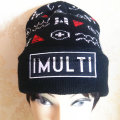 Custom personalizado bordado inverno Beanie e Sports Fashion Cap