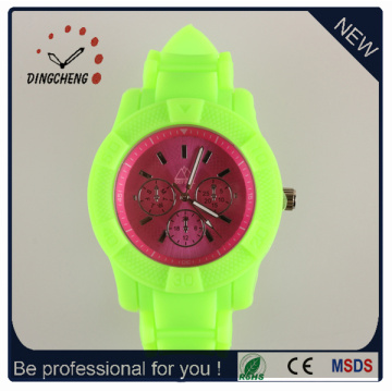 Best Christmas Gift Watch, Geneva Silicon Watch, Silicone Watch DC-380