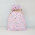 Pink Non-woven Easter Gift Bags With Tags