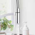 Stainless Steel Kitchen Sink Faucets with Pull-Out Sprayer