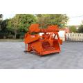 Mini double rows tractor mounted onion/cassava harvester