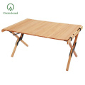 Natural Color Beech Wood Tables Outdoor Portable Tables