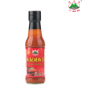 Salsa de chile súper picante 160g en botella de vidrio