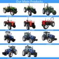 Factory Supply 4WD Farm / Mini / Diesel / Petit jardin / Tracteur agricole (40HP / 48HP / 55HP / 70HP / 125HP / 135P / 140HP / 155HP)