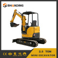 2.5 TON HYDRAULIC EXCAVATOR WITH CABIN