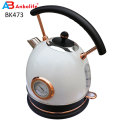 Auto Switching off Kettle Large Round Scale for Displaying the Boiling Stainless Steel Housing Electric Dome Kettle