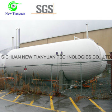 20 Feet Cryogenic Liquid Tank Container mit 16,95m3 Geometrisches Volumen