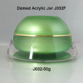 50ml Domed Shape Acrylic Sunblock Jar