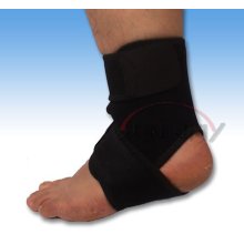 Soft and Elastic Neoprene Ankle Guard with Hook & Loop (NS0008)