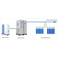 máquina de fabricação de gás oxigênio compactado medicinal