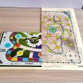 custom printing activity logo paper board game toy