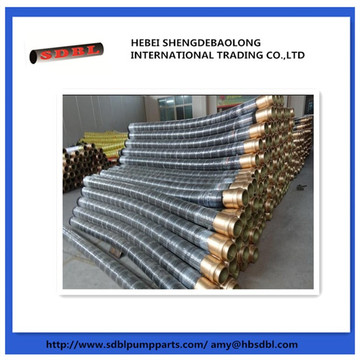 Concrete pump flexible hose pipe