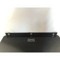 Black Tempered Glass DVD Bracket / DVD Shelf