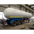 16000 Gallon 31ton Propane Transporte Tanque Remolques