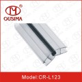 Waterproof Bath Shower Screen Door Seals for 6-12mm Glass, Weather Magnetic Strip for Glass Door