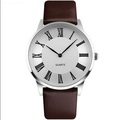 Watch Manufacture Quartz Leather Strap Pareja reloj