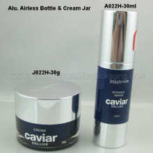 30ml Aluminum Cosmetic Airless bottle &30g Cosmetic Cream Ja